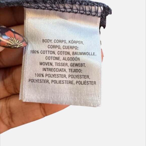 Akemi + Kin for Anthropologie Mixed Boho Floral Tunic Tee Top (Size S) - Picture 10 of 15